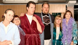 The cast