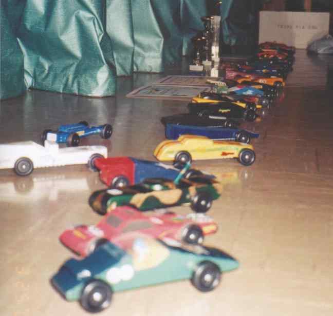 Pinewood 2000 The Cars