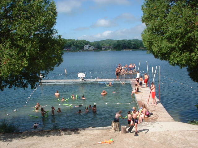 swimming