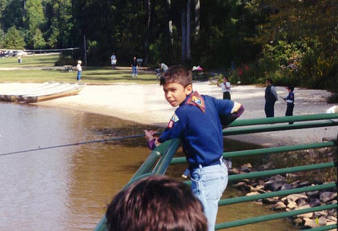 Fishing at Lake Crabtree