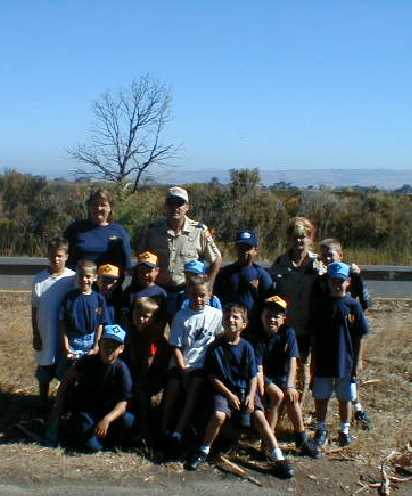 The start of the hike