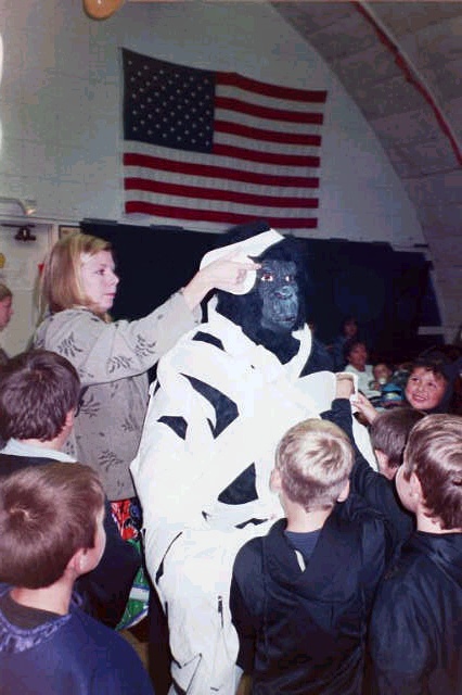 The ape is our Den Leader ??
