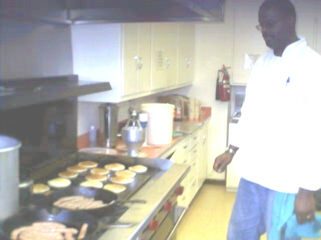 our busy kitchen staff