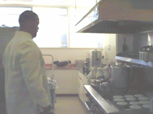 our busy kitchen staff