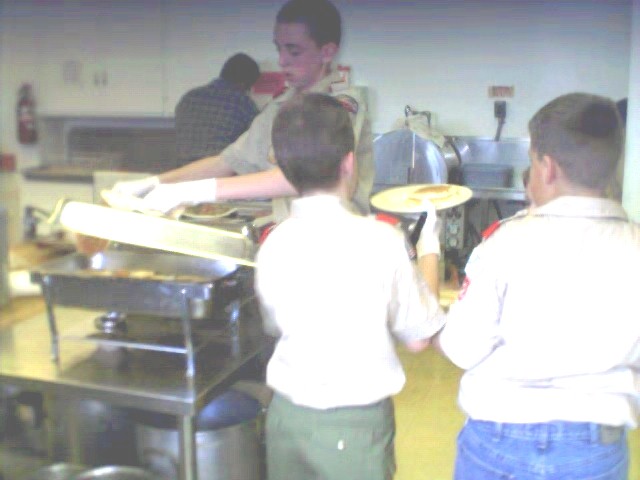 our busy kitchen staff