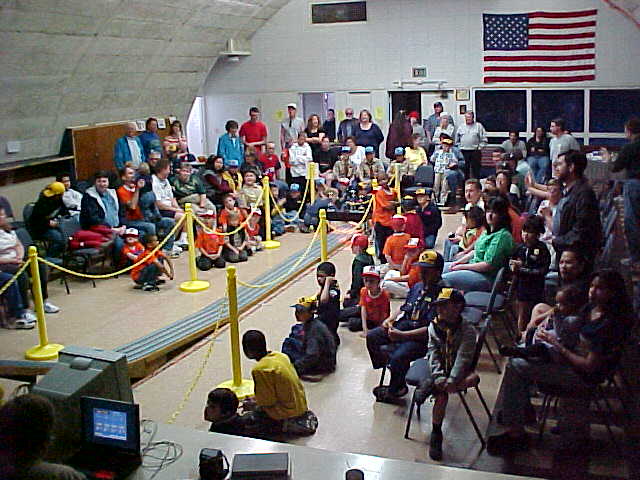 Pack 603 Pinewood Derby 2001