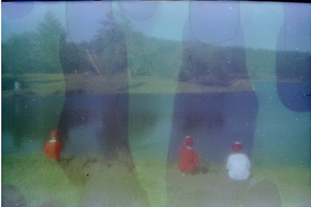 Tiger Cub Safari at Wente, thru the lens of a camera that was in Lake Wente