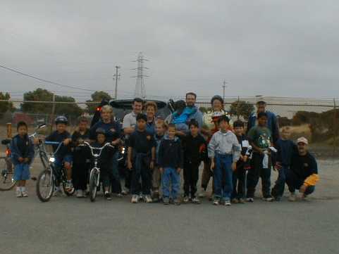 We all made it back in one piece, bikes too