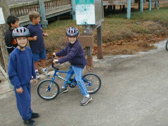 we are at the halfway point of hte ride
