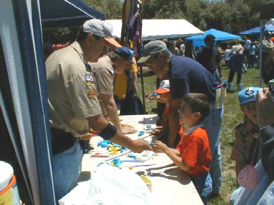 Scout-o-Rama 2001 at Kennedy Park in Hayward