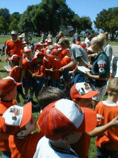 Scout-o-Rama 2001 at Kennedy Park in Hayward