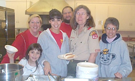 2002 Tree Pickup - part of our kitchen crew