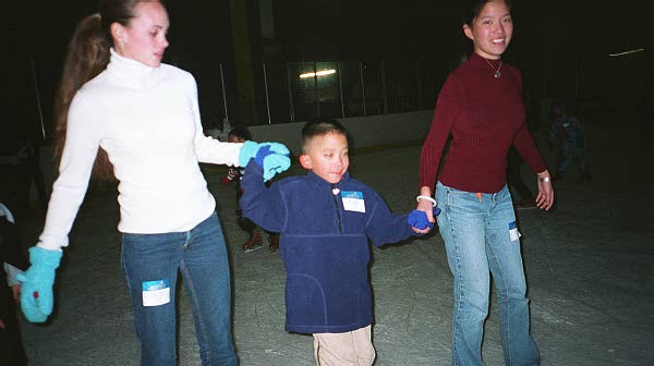 Pack Ice Skate Fun a little help from our friends make it a whole lot easier