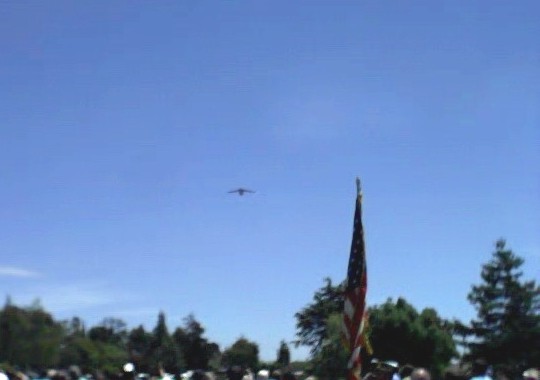 C-5 Galaxy Aircraft Flyover