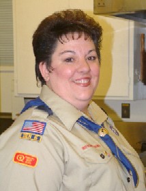 our new Wolf Den Leader passes her first uniform inspection