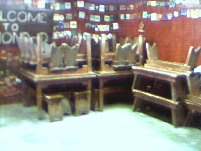 inside the Dining Hall