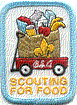 scouting for food patch