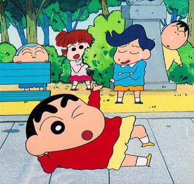 Shin Chan... vols dir que aqu� no et trobaran?