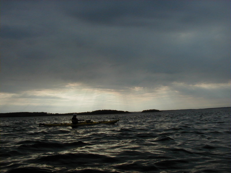 Early Morning off Eagle Island