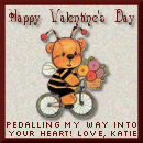 January 29, 2003 - For Barbiel's Valentine's Day Quilt