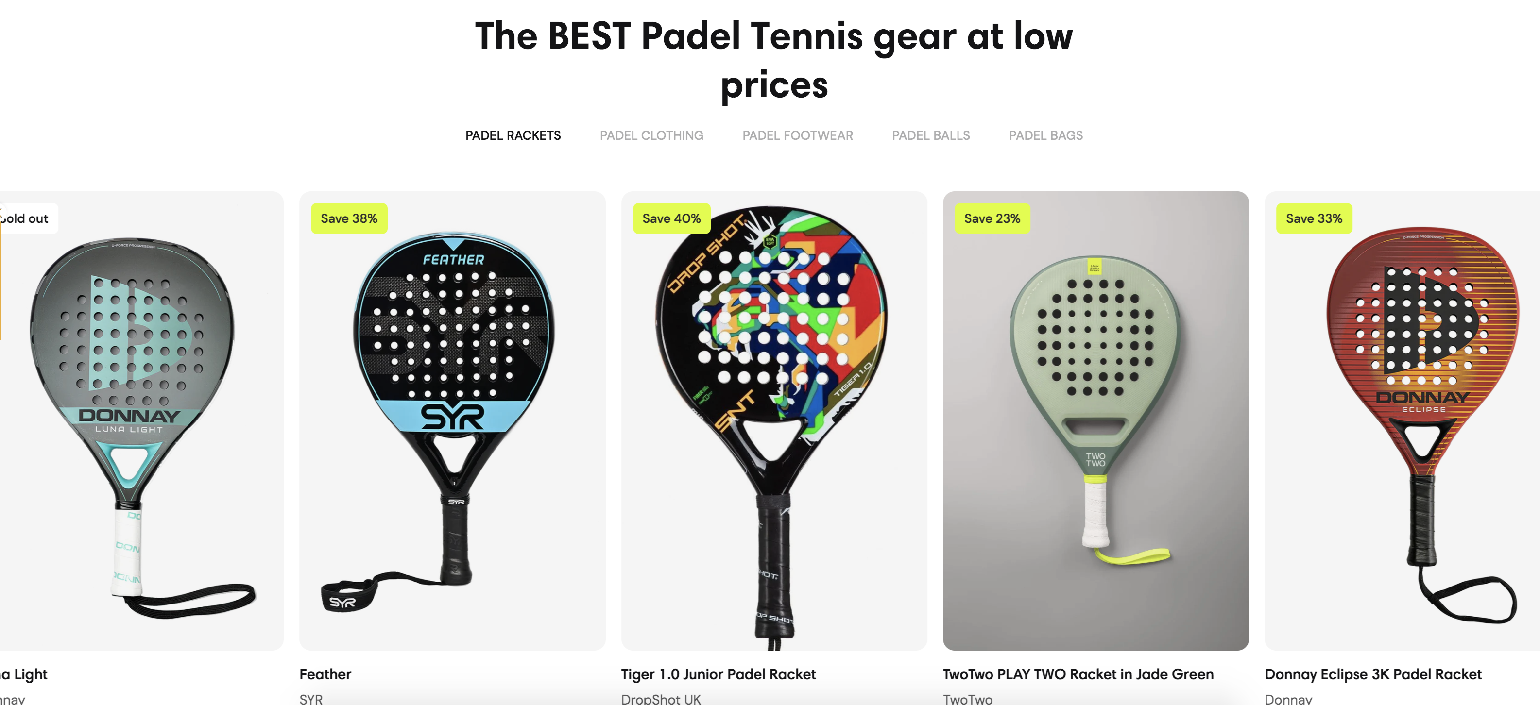 Padel shop UK Padel shop UK