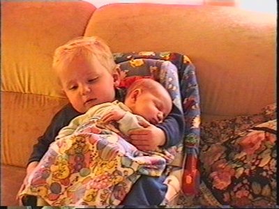 Hendrie en Jana, die eerste ontmoeting