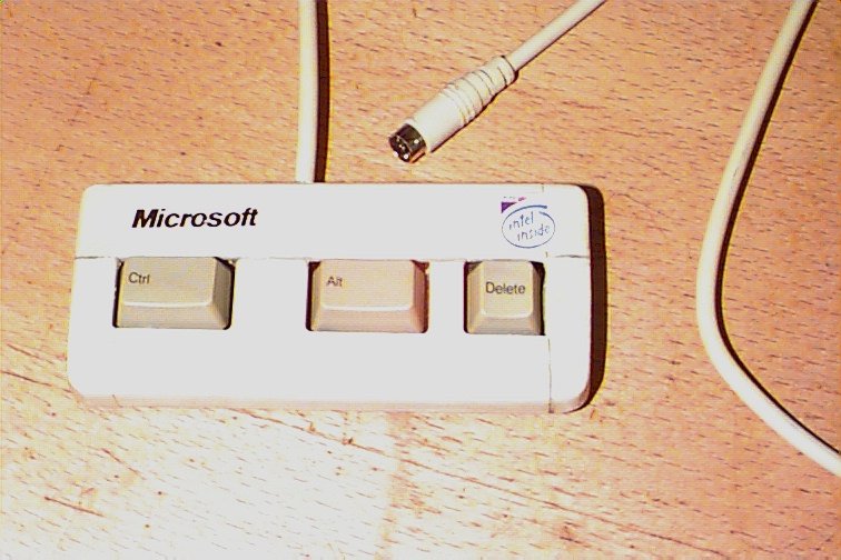 Spesiale Microsoft sleutelbord