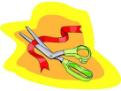 Scissors and Ribbon