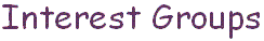 Interest Groups Title