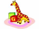 Giraffe and Blocks