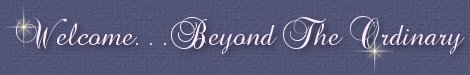 Welcome/Beyond/the/Ordinary