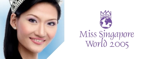 CONGRATULATIONS TO SHENISE WONG FOR WINNING MISS SINGAPORE WORLD 2005!!!