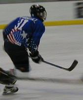Me skating during a game
