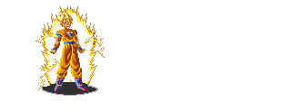 Super Sayin Goku firing a kamehameha blast