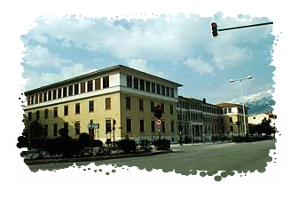 Downtown part of Ioannina, the prefecture building