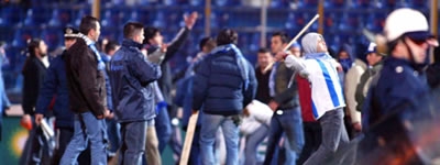 From the incidents against Panathinaikos in 2003
