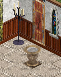 Marble Baptismal Font (Sunair Fountain)