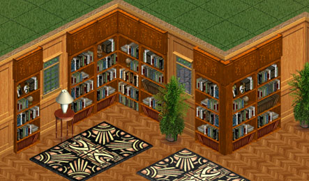 The Concealed Passage Bookcase