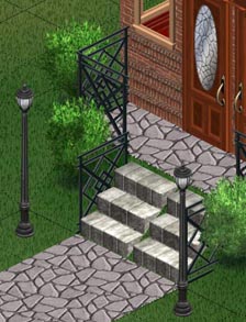 Outdoor Stone Steps