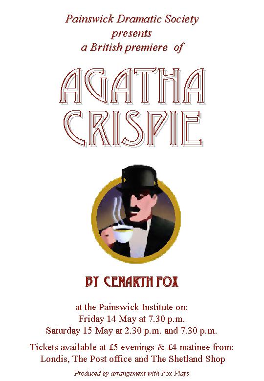Agatha Crispie Poster