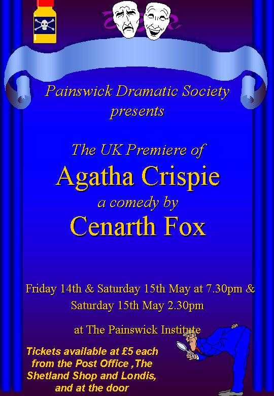 Agatha Crispie Poster