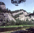 Rнo Belaya en Ural. Verano