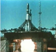 Lanzamiento del nave espacial Vostok-1