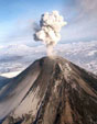volcano de penнnsula de Kamchatka