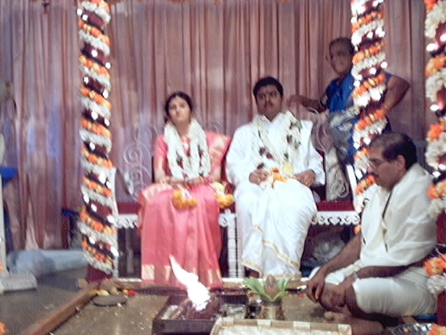 On the day of the marriage