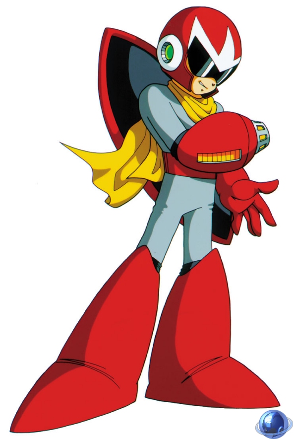 This is Protoman from the Original Megaman