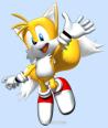 This is a picture of Tails from sonic heros