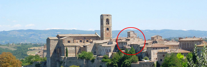 View of Colle Val d'Elsa