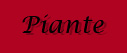 Piante