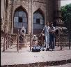 Outside Gol Gumbaz